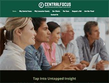Tablet Screenshot of centralfocus.net